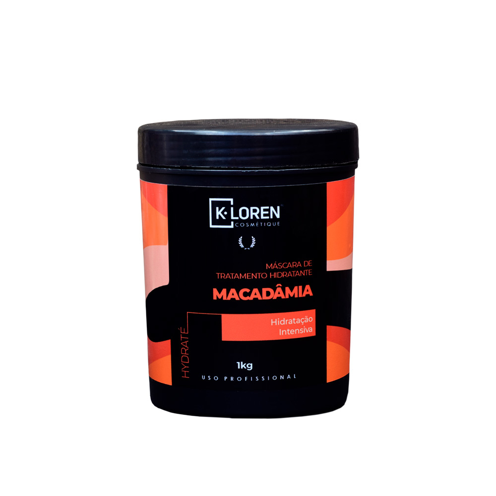 K-Loren Cosmétique - Linha Hidraté - Máscara Óleo de Macadâmia K-Loren Cosmétique - Linha Hidraté - Máscara Óleo de Macadâmia